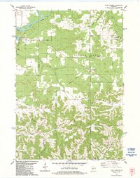 Four Corners 1983 topographic map thumbnail