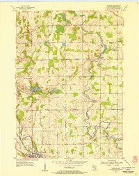 Franklin 1954 topographic map thumbnail