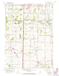 Franksville 1958 topographic map thumbnail