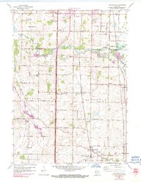 Franksville 1958 topographic map thumbnail