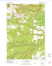 Frogner 1954 topographic map thumbnail