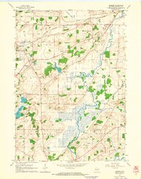 Genesee 1960 topographic map thumbnail