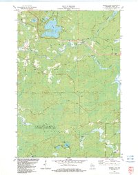 George Lake 1982 topographic map thumbnail