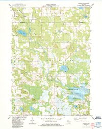 Germania 1984 topographic map thumbnail