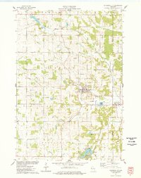Glenwood City 1975 topographic map thumbnail