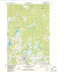 Glidden 1984 topographic map thumbnail