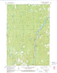 Grandfather Falls 1978 topographic map thumbnail