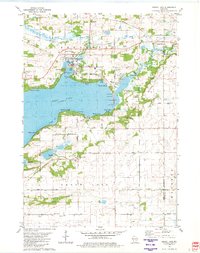 Green Lake 1980 topographic map thumbnail