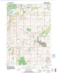 Greenville 1992 topographic map thumbnail