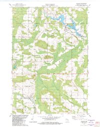 Gresham 1982 topographic map thumbnail