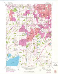 Hales Corners 1959 topographic map thumbnail