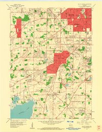 Hales Corners 1959 topographic map thumbnail