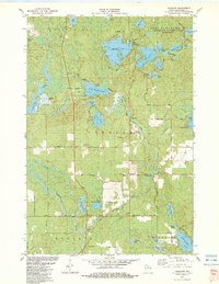 Harshaw 1982 topographic map thumbnail