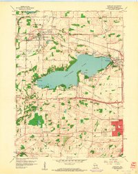 Hartland 1959 topographic map thumbnail