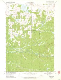 Hatfield NE 1970 topographic map thumbnail