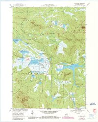 Hatfield SE 1970 topographic map thumbnail