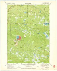 Hatfield SW 1970 topographic map thumbnail