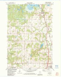 Haugen 1982 topographic map thumbnail