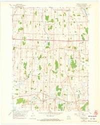 Helenville 1959 topographic map thumbnail