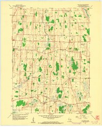 Helenville 1959 topographic map preview
