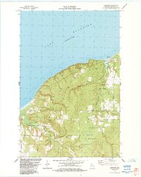 Herbster 1984 topographic map thumbnail