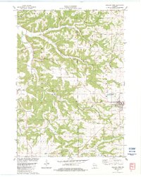 Highland West 1983 topographic map thumbnail