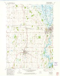 Horicon 1980 topographic map thumbnail
