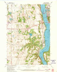 Hudson topographic map thumbnail