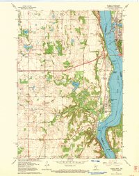 Hudson 1967 topographic map thumbnail