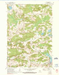 Iola 1971 topographic map thumbnail