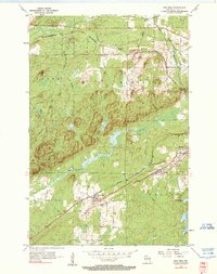 Iron Belt 1956 topographic map thumbnail