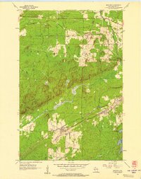 Iron Belt 1956 topographic map thumbnail