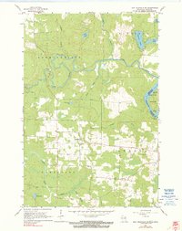 Iron Mountain SW 1962 topographic map thumbnail