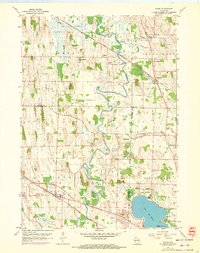 Ixonia 1959 topographic map thumbnail