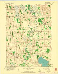Ixonia 1959 topographic map thumbnail