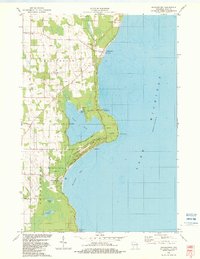 Jacksonport 1982 topographic map thumbnail