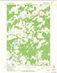 Jump River 1971 topographic map thumbnail