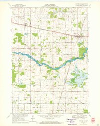 Junction City 1970 topographic map thumbnail