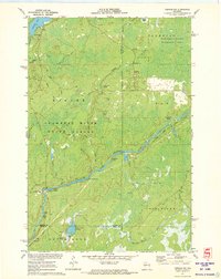 Kennan NW 1971 topographic map thumbnail