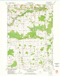 Krakow 1974 topographic map thumbnail
