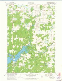 Ladysmith SE 1971 topographic map thumbnail