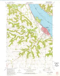 Lake City 1974 topographic map thumbnail