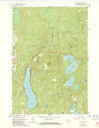 Lake Lucerne 1965 topographic map thumbnail