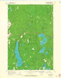 Lake Lucerne 1965 topographic map thumbnail