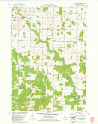 Lake Manakiki 1979 topographic map thumbnail