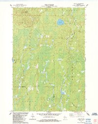 Lake Six 1984 topographic map thumbnail