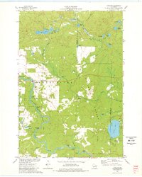 Langlade 1973 topographic map thumbnail