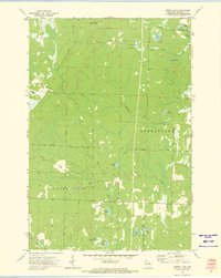 Lehman Lake 1972 topographic map thumbnail