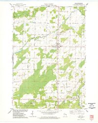 Lena 1974 topographic map thumbnail