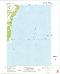 Little Tail Point 1974 topographic map thumbnail